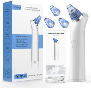COOSO White Comedo Suction Blackhead Remover